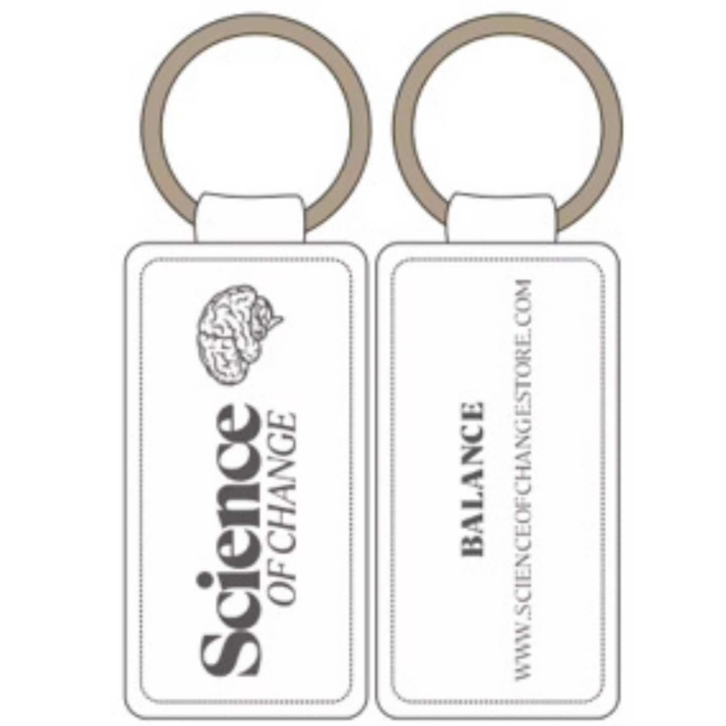 Wellness Keychain Tag