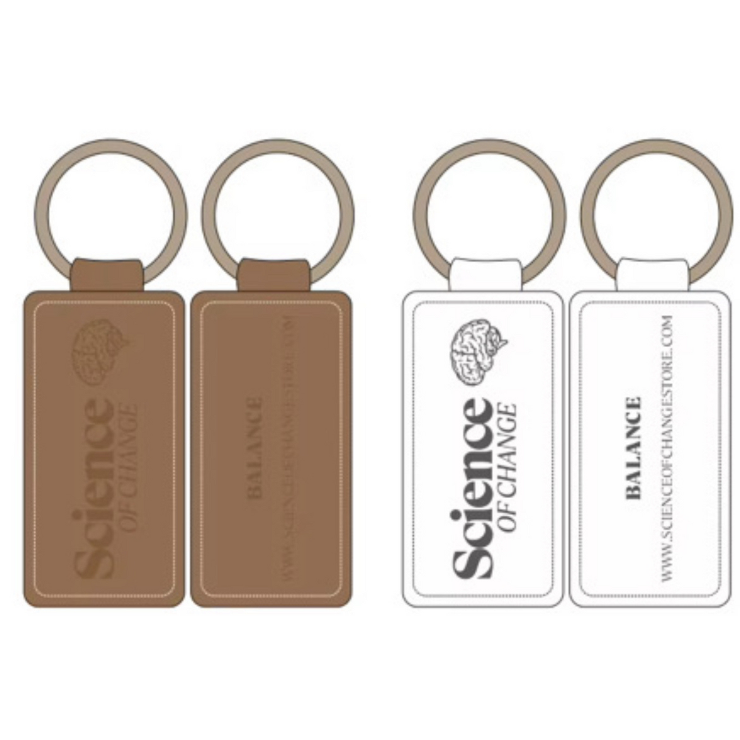Wellness Keychain Tag